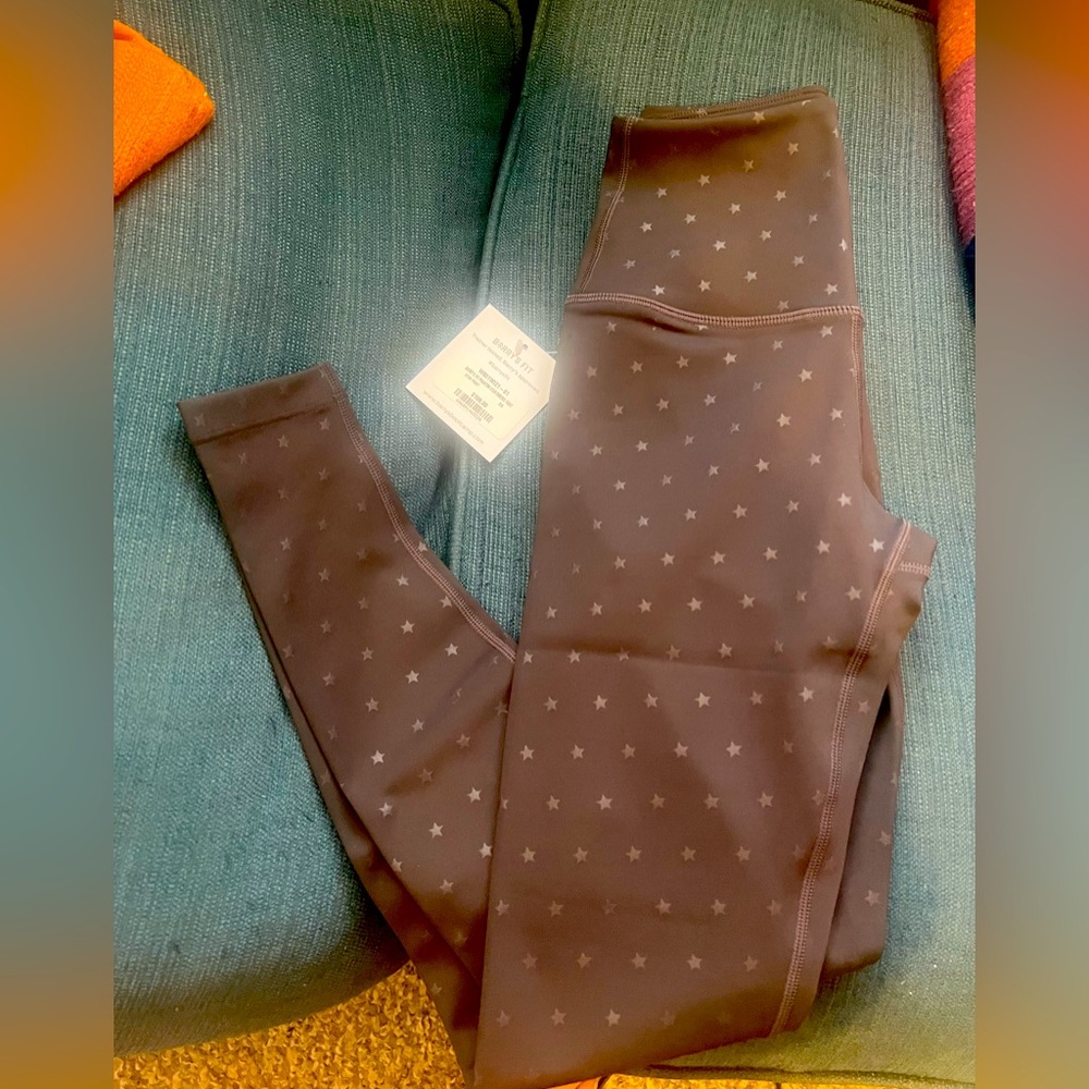 Barry’s Fit Phantom Star Emboss Tight Sz XS NWT